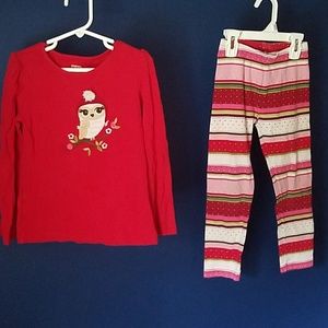 Gymboree girls christmas bundle size 6